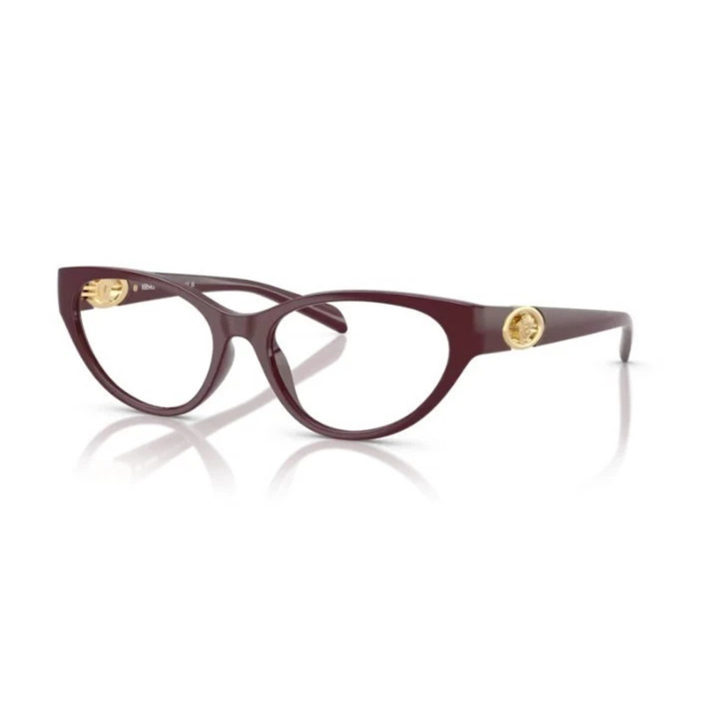 NWT Versace 0VE3372U-5487-52 Brown Cat-Eye 52mm Glasses